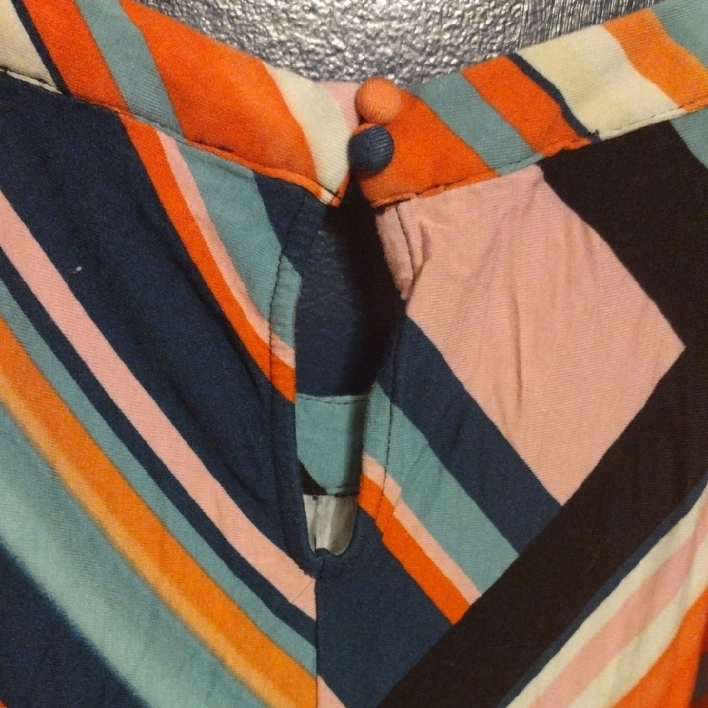 Roz & Ali Striped Spagetti Strap Dress - Multicolor​ - Picture 5 of 7